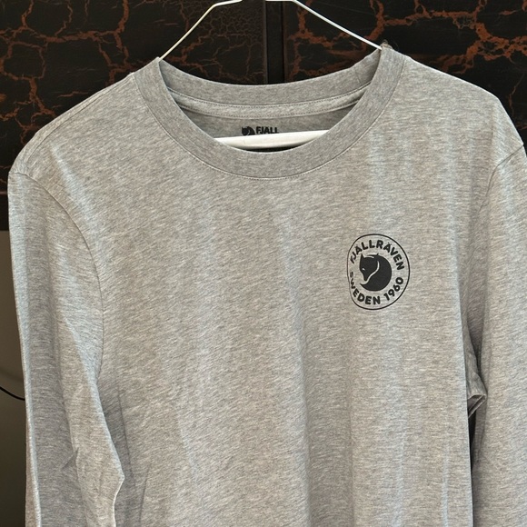 FJALLRAVEN men’s 1960 LOGO T SHIRT LONG SLEEVE - Picture 3 of 12